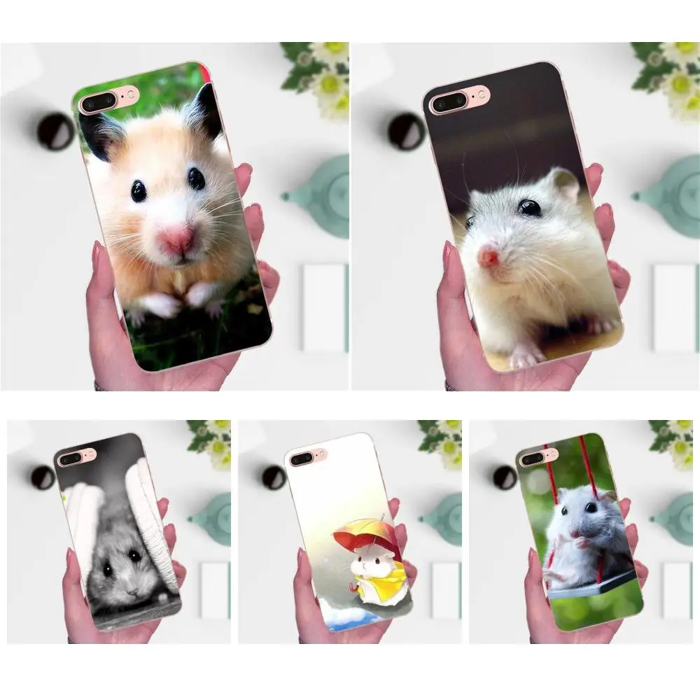 Luxury Cute Animal Hamster For Galaxy A3 A5 A7 On5 On7 2015 2016 2017 Grand Alpha G850 Core2 Prime S2 I9082 | Мобильные телефоны и