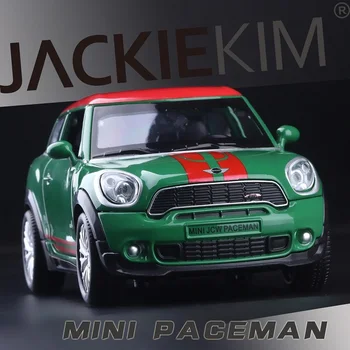 

High Simulation Exquisite Diecasts & Toy Vehicles: Double Horses Car Styling MINI John Works Paceman 1:28 Alloy Car Model With Sounds and Light