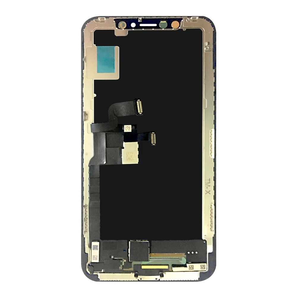 Для iPhone X ЖК-дисплей+ сенсорный экран без битых пикселей дигитайзер сборка запасные части для iPhone X ЖК