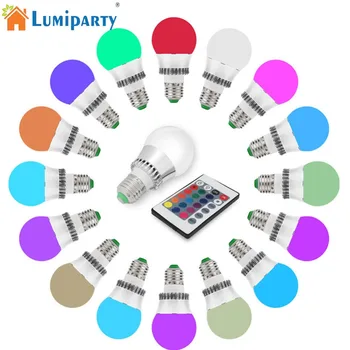 

Adeeing Unique Colorful Changeable RGB LED Spotlight Bulb Christmas Decor Light Lamp with IR Remote Controller