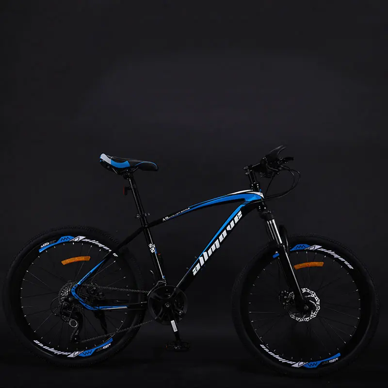 Mountain Bike 26 Inch Variable Speed Double Shock Disc Brake Man and Woman Student Male Road Bicycle Mountain Bike 26 Inch Variable Speed Double Shock Disc Brake Man and Woman Student Male Road Bicycle