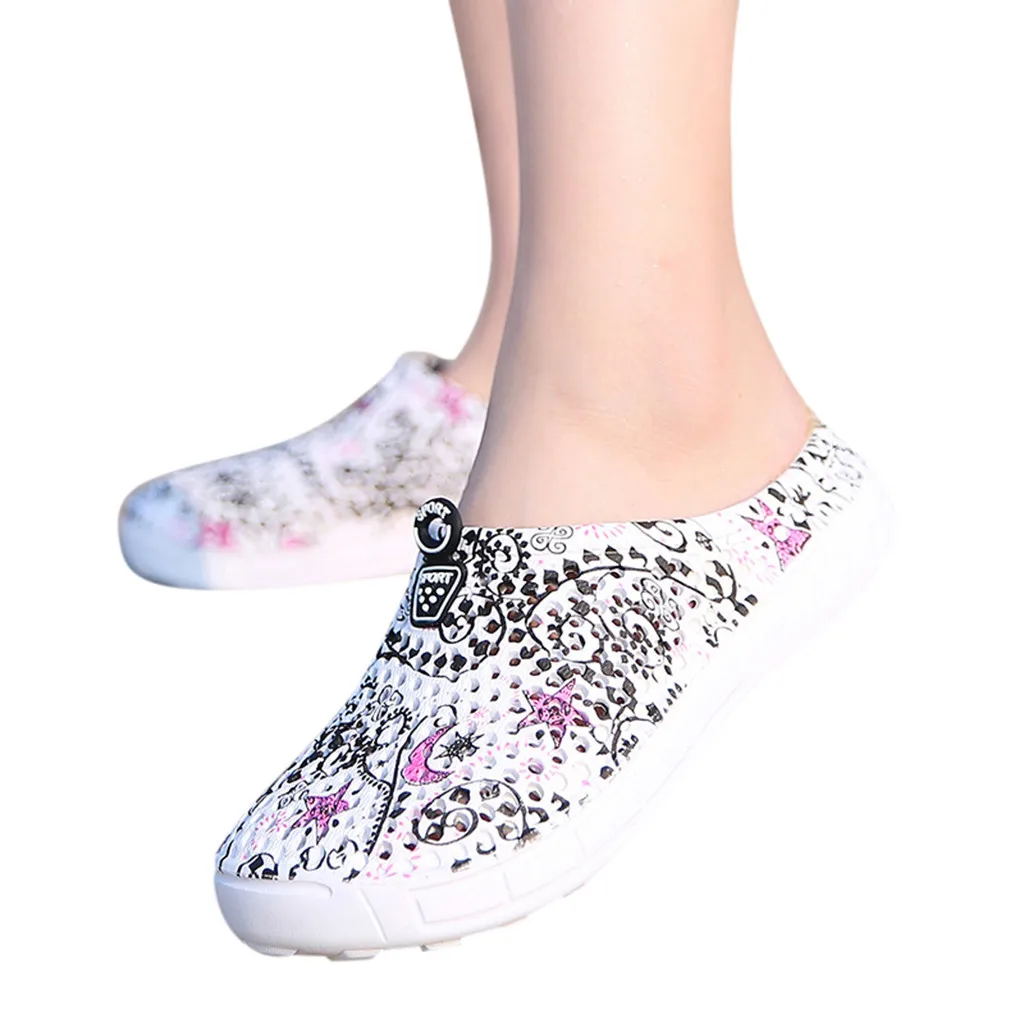 

2019 New Ladies Sandals Women Beach Sandals Hollow Out Casual Breathable slippers Flats Shoes Zapatos De Mujer Sandalia Feminina