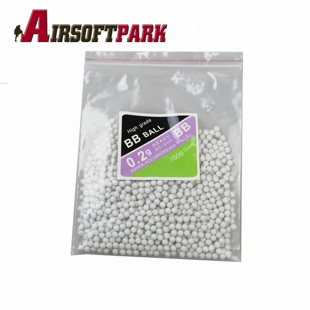 1000pcs/pack Airsoft Paintball BB BBS Bullet Pellets Outdoor Tactical