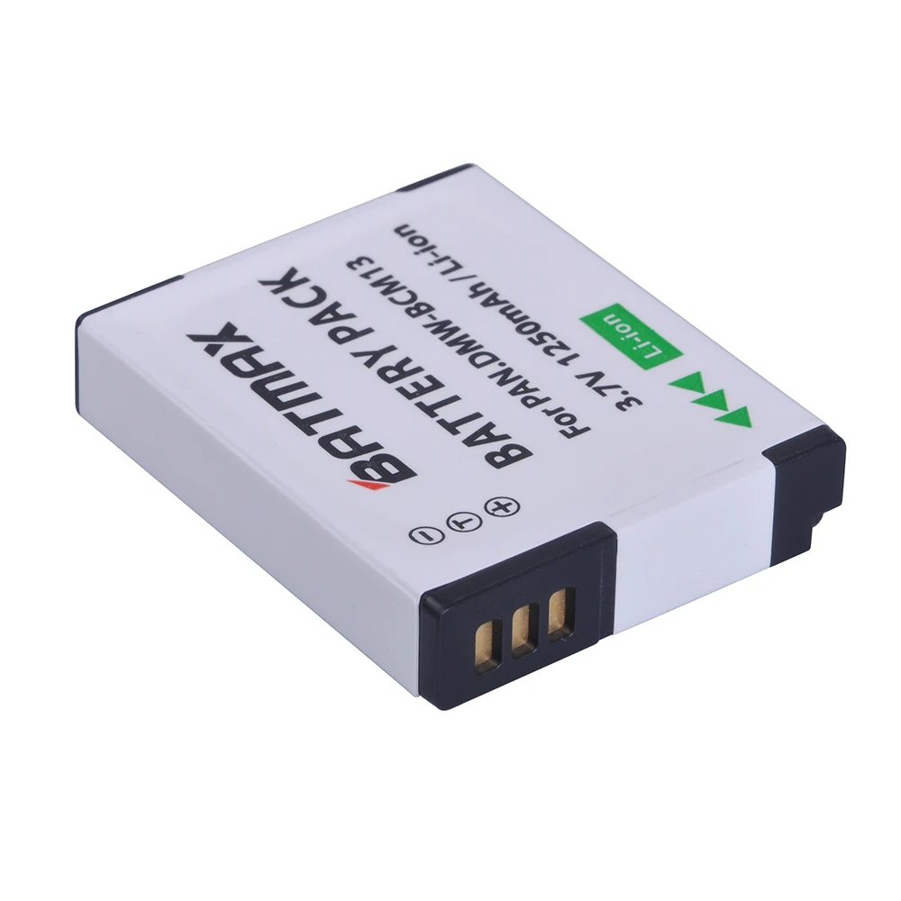 Батарея Batmax 4Pcs DMW BCM13 DMWBCM13 для Panasonic Lumix ZS40 TZ60 ZS45 TZ57 ZS50 TZ70 ZS27 TZ37 и TZ41|lumix battery|battery