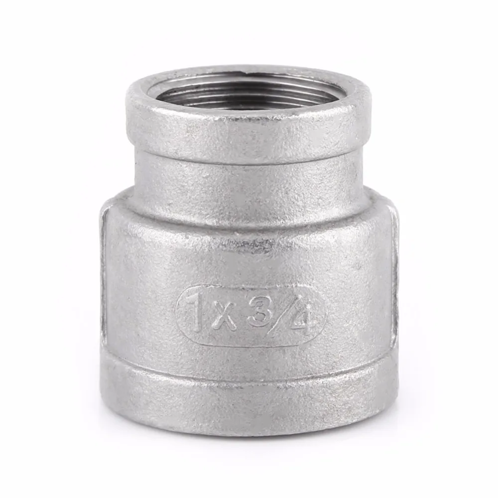 Stainless Steel SS304 Female Threaded Reducer Pipe Fitting Standard