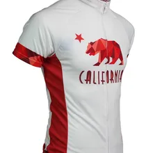 Калифорнийский медведь Джерси Майо для велоспорта Ciclismo короткий рукав одежда для велоспорта Ropa Ciclismo Invierno