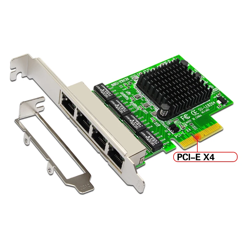 H1111Z сетевые карты гигабитный Ethernet адаптер LAN Карта Realtek PCI-E сетевая карта/адаптер Компьютерные аксессуары для настольных компьютеров - Цвет: PCI-E X4
