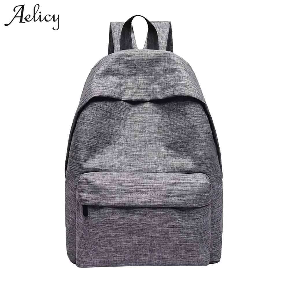 Aelicy 2020 новые женские холщовые рюкзаки модные повседневные подростковые для