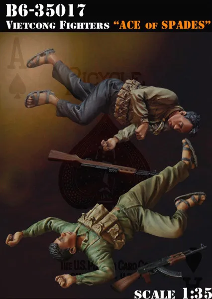 Набор моделей VIETCONG FIGHTERS ACE OF SPADES 1/35 | Игрушки и хобби