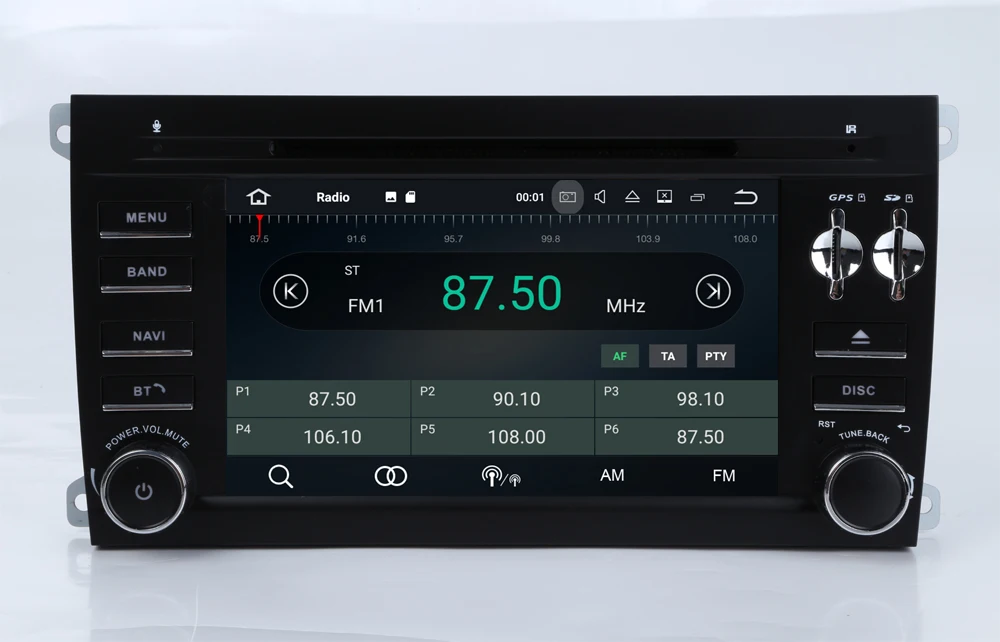 Cheap HIRIOT 7 IPS Car Android 8.0 DVD GPS Player For PORSCHE CAYENNE 2003-2010 Radio RDS BT Mirror link Wifi/4G DAB+DVR Camera Input 3