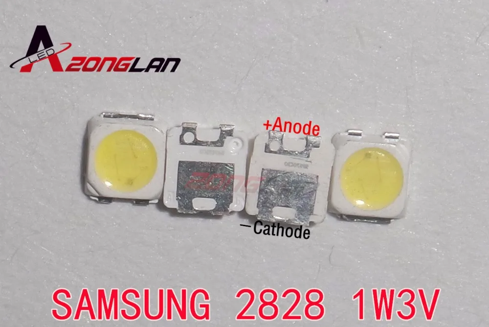 25 шт. для SAMSUNG 2828 светодиодная подсветка TT321A 1 5 Вт 3 с стабилизатором в 3228 холодный