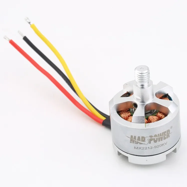 4pcs/lot MARSPOWER MX2212 920KV Brushless Motor CW/CCW For DJI Phantom 1/2 F330 F450 F550 RC Quadcopter