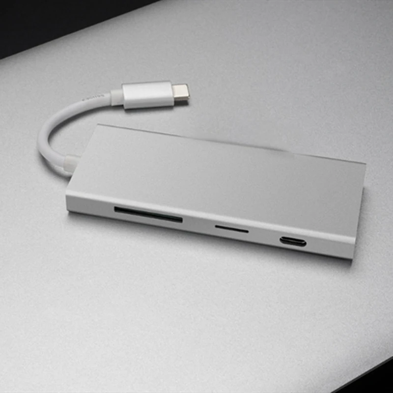 Usb хаб USB 3 1 Type C к HDMI/USB3.0 концентратор/SD TF карта конвертер 7 в расширитель 4K HDMI