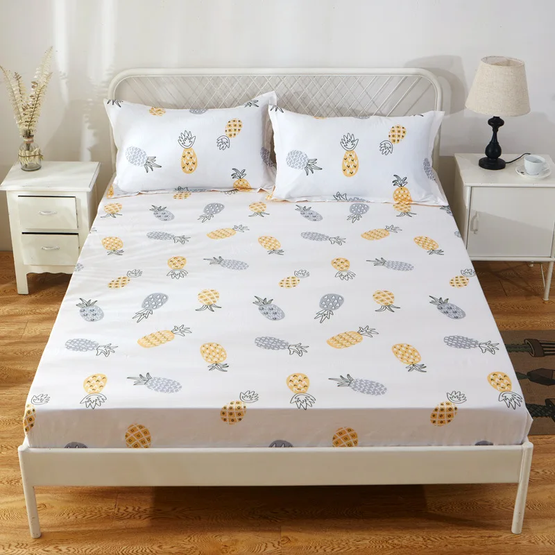 Buy Twin Full Queen size 1pc Fitted Sheet Printing Bed