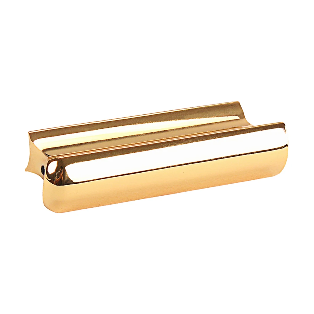 Golden Stainless Steel Lap Slide Tone Bar Stick for Guitar Pro Players Hawaii Acoustic Electric Guitar