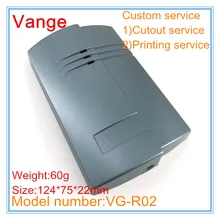 5 шт./партия электронный корпус проекта Корпус из АБС-пластика пластиковая коробка проекта 124*75*22 мм для системы контроля доступа двери