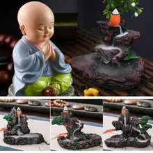 Струящаяся керамическая глазурь конус Маутейн разработан курильница курильницы башня Держатель струящаяся мышь дым конус подарки благовония горелки