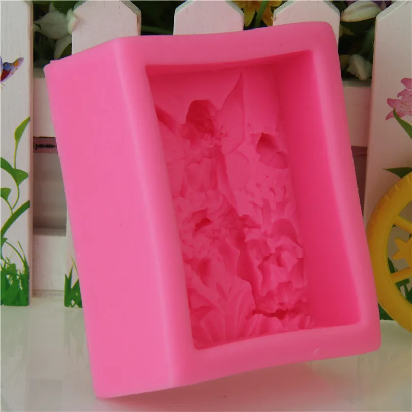DIY дизайн Angel сказочная 3D настенная панель силиконовые бетонные формы формочки