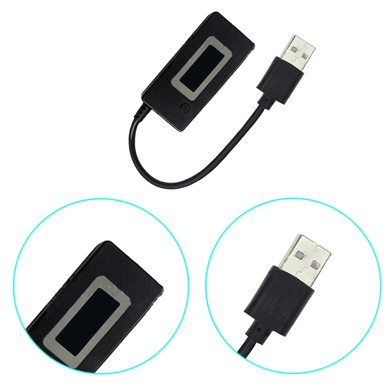 

LCD Screen Mini Creative Phone USB Tester Portable Doctor Voltage Current Meter Mobile Power Charger Detector