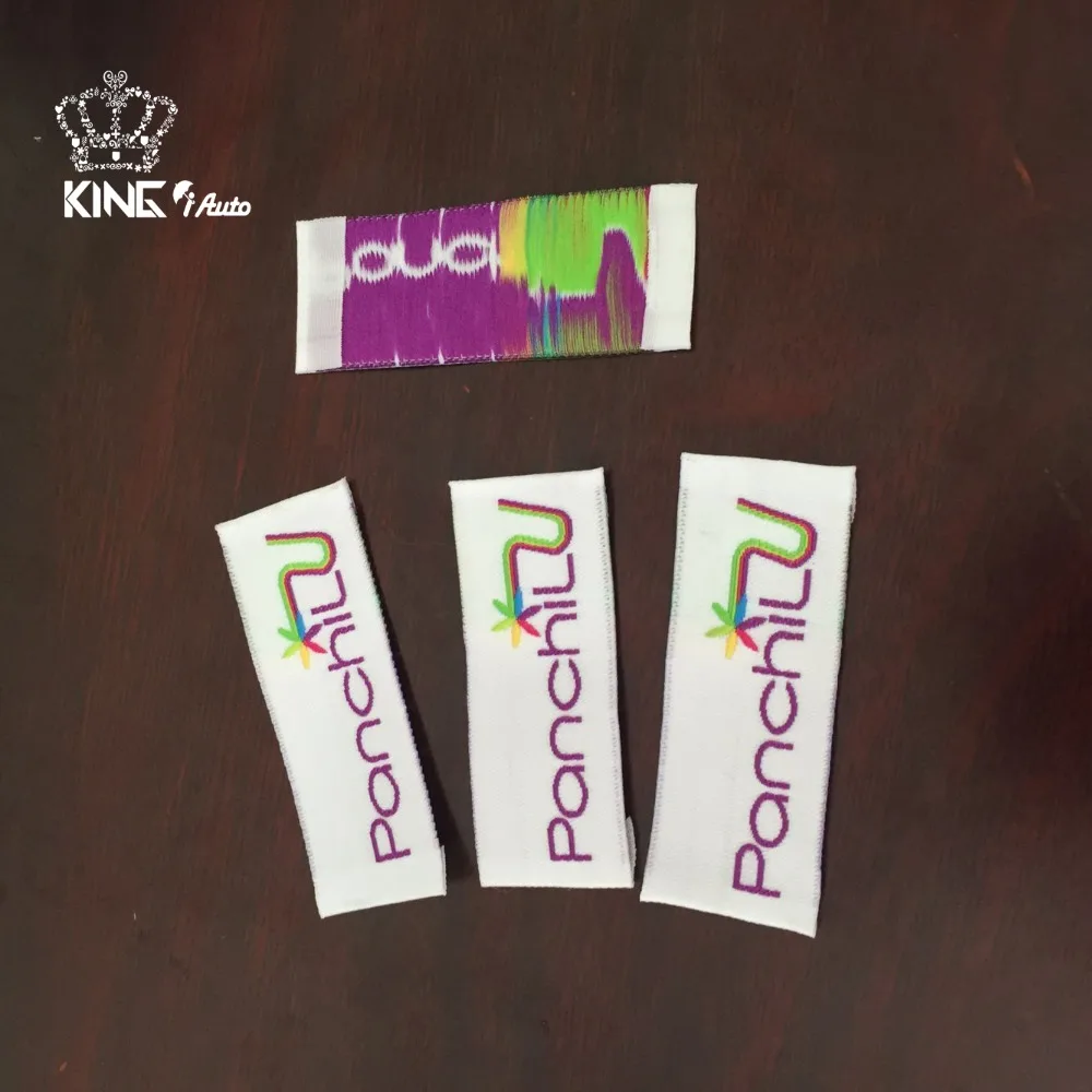 Name garment brand Hang tag or paper tag for pants / Washing labels for