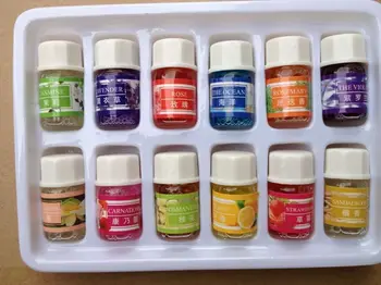 Essential Oils Pack for Aromatherapy Spa Bath Massage Skin Care Lavender Oil With 12 Kinds of Fragrance
