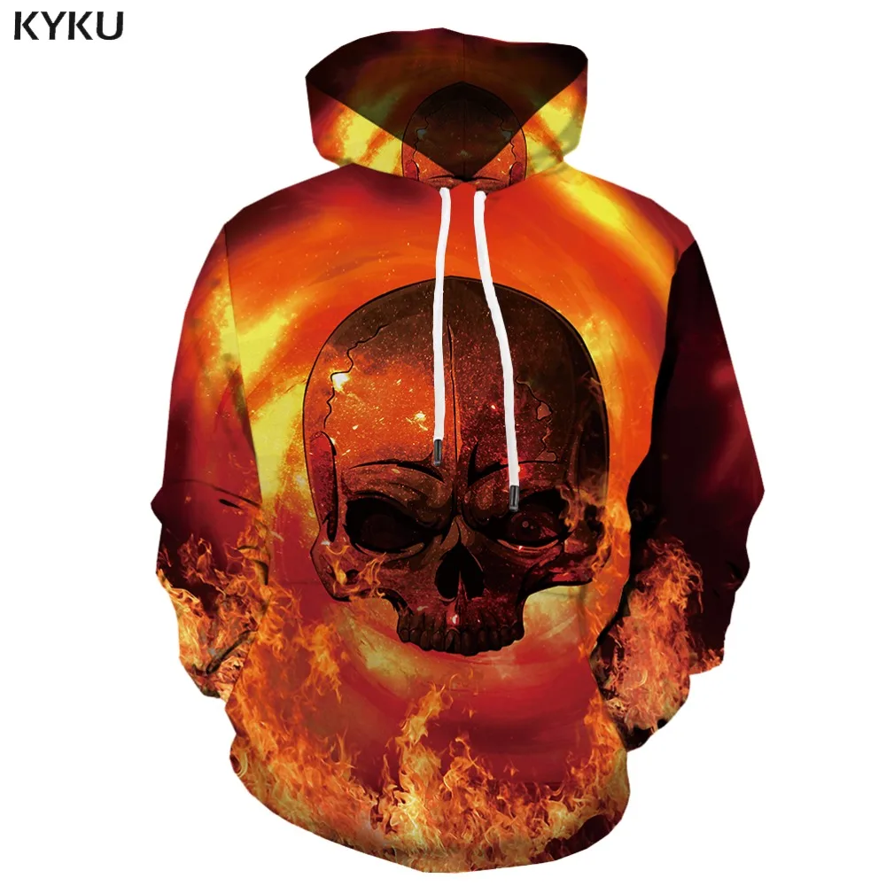 3d Hoodies Skull Sweatshirts men Flame Hoody Anime Psychedelic 3d Printed Vortex Hooded Casual Military Hoodie Print Long Sleeve