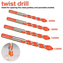Открывалка для отверстий 6 мм-12 мм, электрические инструменты, алмазное сверло, молоток, бетонная керамическая плитка, металлический круглый хвостовик, сделай сам, Настенная пила, сверление