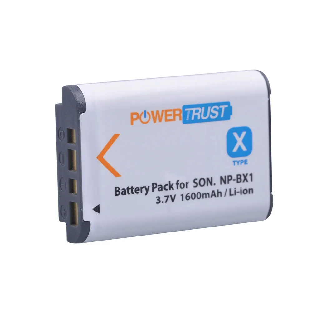 PowerTrust NP-BX1 NPBX1 акумуляторная батарея+ светодиодный 3 слота USB Зарядное устройство для sony комплектующие фотоаппарата sony DSC RX1 RX100 AS100V M3 M2 HX300 HX400 HX50 HX60 GWP88 AS15