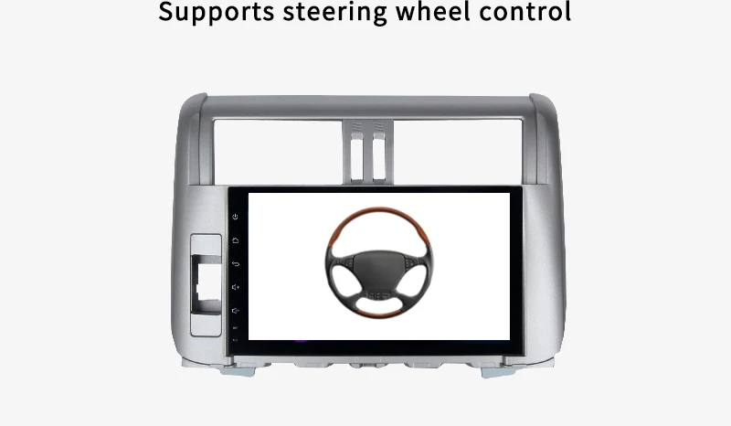 Sale Car Radio GPS Android 9.1 Din For Toyota Land Cruiser Prado 150 2010 2011 2012 Radio android Multimedia 19