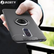

For Xiaomi Pocophone F1 Case Magnetic Finger Ring Holder Case Cover POCOPHONE F1 Soft Silicone TPU Back Cover