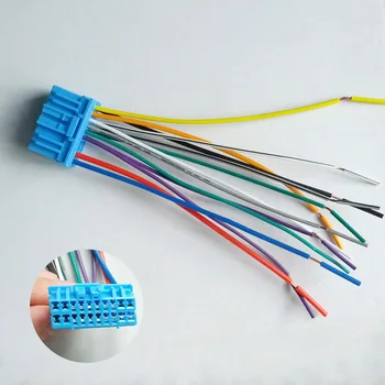 

1Pc Car Radio CD Audio Stereo Wiring Cable Harness FIT For HONDA/ACURA/ACCORD/CIVIC/CRV Male Pluging Into OEM Factory CAS046