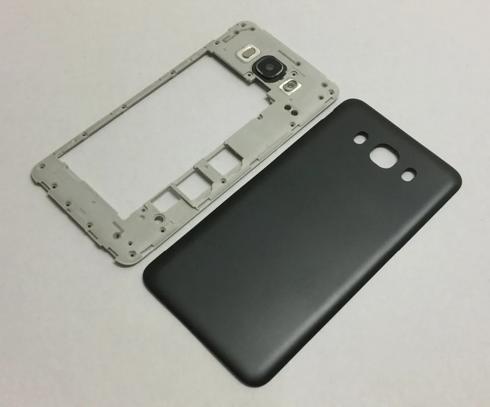 Для Samsung Galaxy J7 2016 J710 SM J710F J710M J710H J710FN средняя пластина ободок рамка + задняя крышка