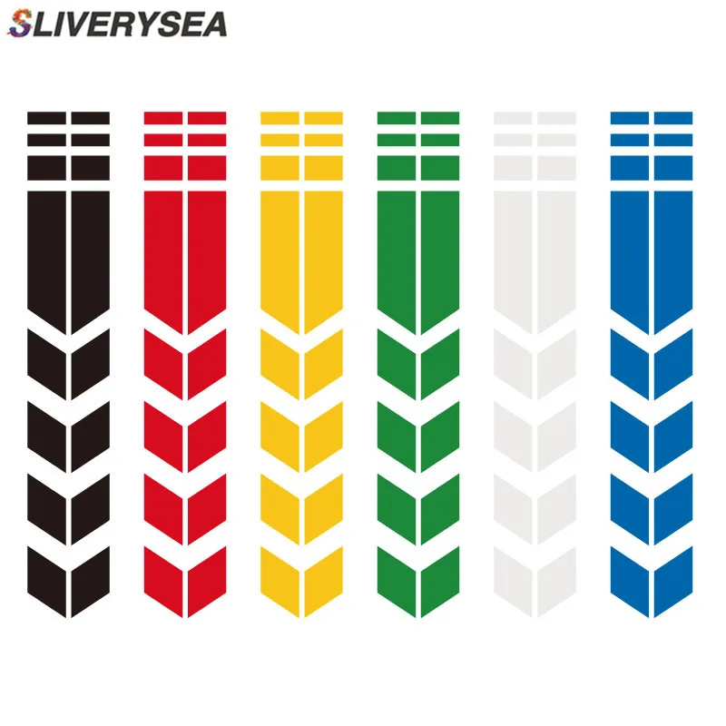 

SLIVERYSEA 34x5.5cm Car Motorcycle Fender JDM Reflective Sticker Affixed DIY Pinstripe Car Stickers For YAMAHA HONDA