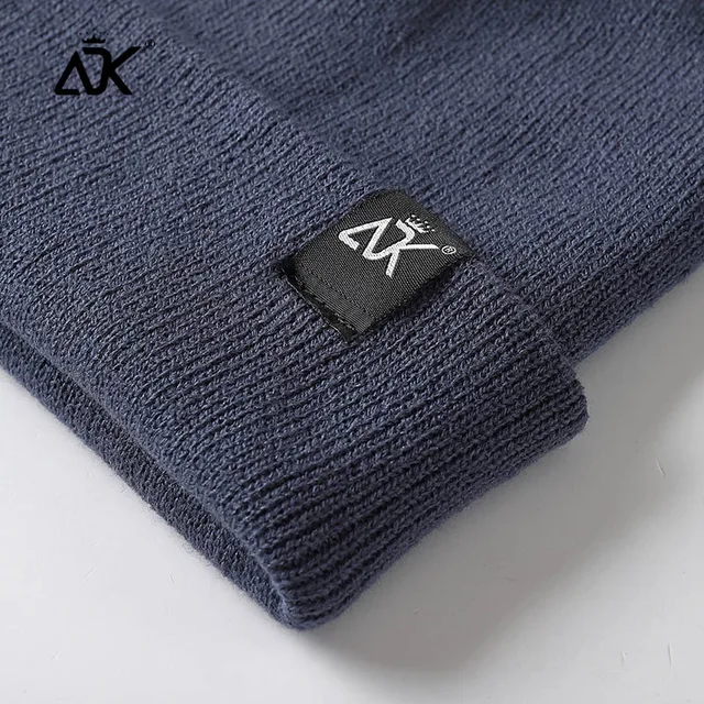 Sombreros de punto con etiquetas ADK para hombre y mujer, gorros Unisex transpirables, sombrero de señora Sombreros de punto con etiquetas ADK para hombre y mujer, gorros Unisex transpirables, sombrero de señora