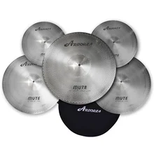 Most Popular Arborea Low volume cymbal/Silence Cymbal Set With Bag Most Popular Arborea Low volume cymbal/Silence Cymbal Set With Bag