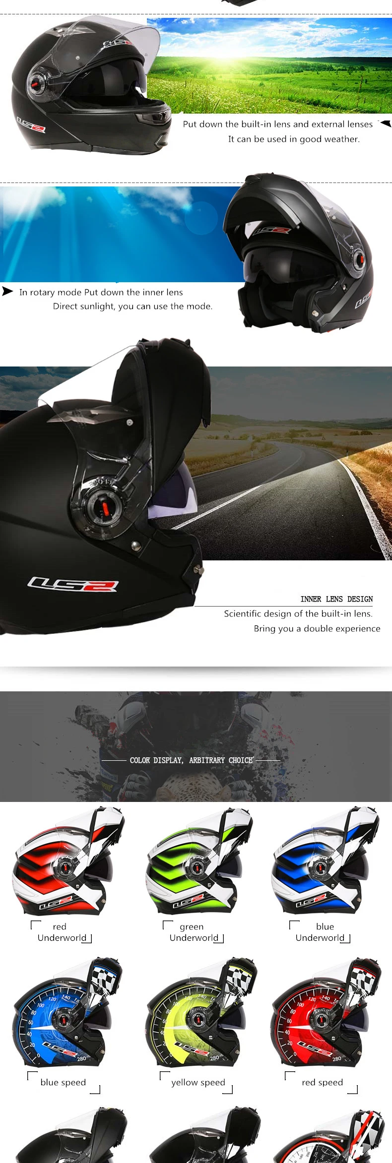 Capacete ls2 ff370 moto rcycle шлем casco de moto кафе шлем для гонщика Флип Полный лицо двойной объектив козырек capacetes de moto ciclista