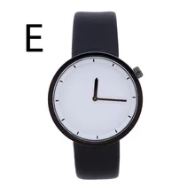 Mens watches top brand luxury Men’s Round Dial Leather Band Casual Quartz Watch relogio masculino