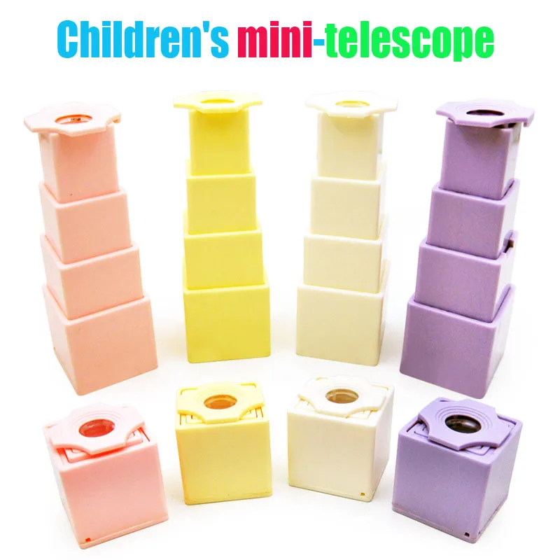 

2018 new hot Children's Educational Toys Creative Retractable Mini Telescope
