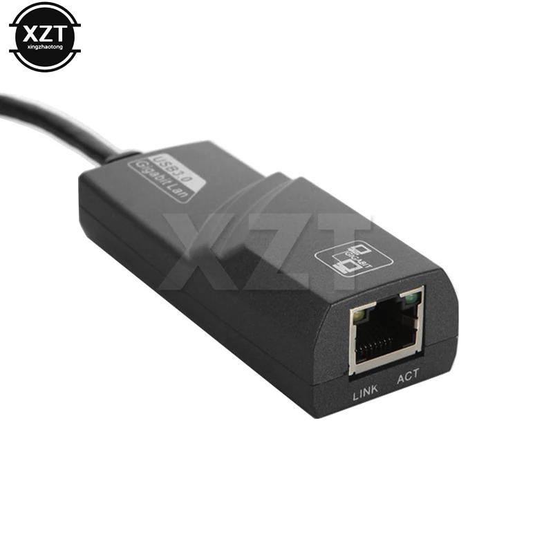 Проводной USB 3,0 к Gigabit Ethernet RJ45 LAN(10/100/1000) Мбит/с сетевой адаптер Ethernet Сетевая карта