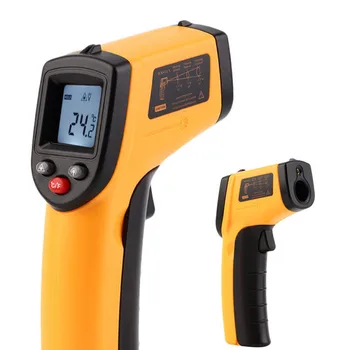 

NEW Portable Non-Contact LCD IR Laser Infrared Digital Temperature Thermometer Gun thermal imager Weather Station Hygrometer