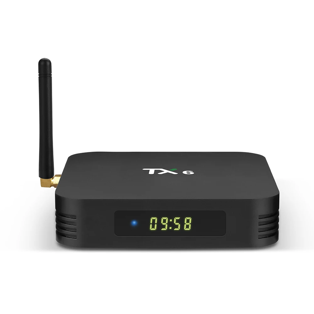 TX6 Android ТВ Box с Allwinner H6 Процессор 4 ядра Android 7,1 Встроенный Wi-Fi 2,4G + 5G BT4.1 USB3.0 Оперативная память 4 Гб Встроенная память 32 ГБ