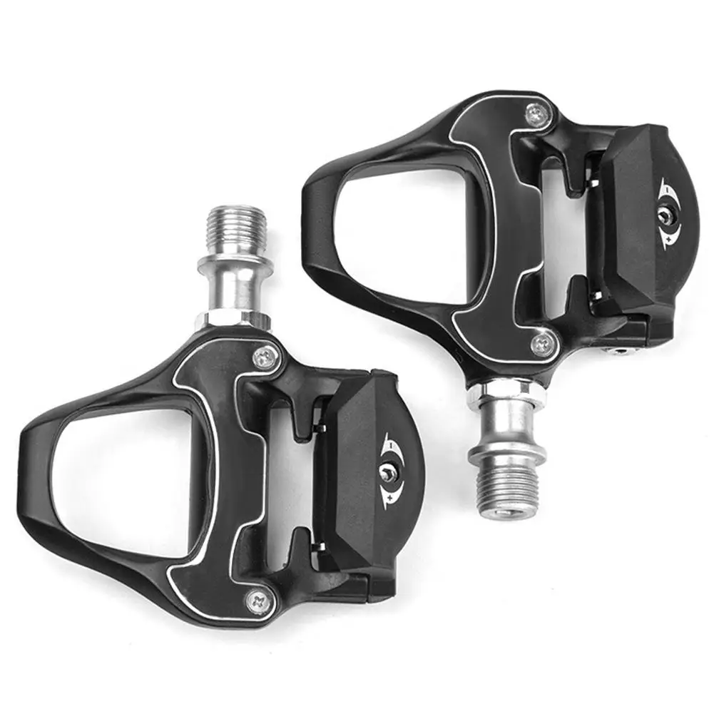 LumiParty Bicycle Foot Treadle Bearing Self locking Pedal with Lock