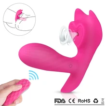 Remote Dildo Vibrator Oral Sex Licking suck Vibrating G-spot Clitoris Stimulation Vibrating Vagina Adult Sex Toys for Woman