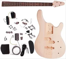 IB electric bass guitar kits /DIY guitar basswood body maple neck including all the accessories