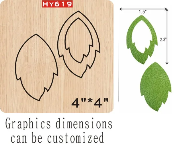 

eardrop cutting dies 2019 die cut &wooden dies Suitable for common die cutting machines on the market