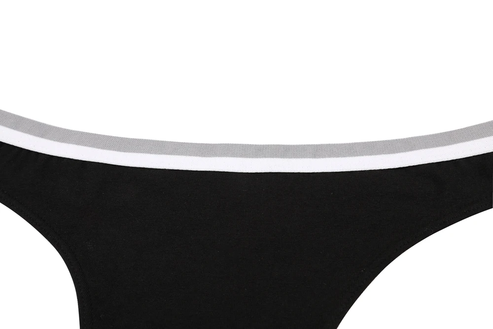ATTRACO Women's Thong Underwear String Panties Tanga Briefs Cotton 4 Pack ATTRACO Women's Thong Underwear String Panties Tanga Briefs Cotton 4 Pack