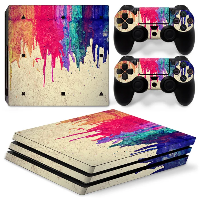 

PVC Skin Sticker for PS4 pro Console and Controllers stickers For Ps4 pro skin sticker for ps4 pro sticker-1087