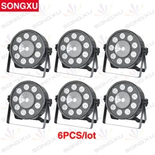 SONGXU 6 шт./лот 9 шт.* 3 Вт 3в1 и 1 шт.* 30 Вт 3в1 высокая мощность светодиодный par свет/SX-PL090330