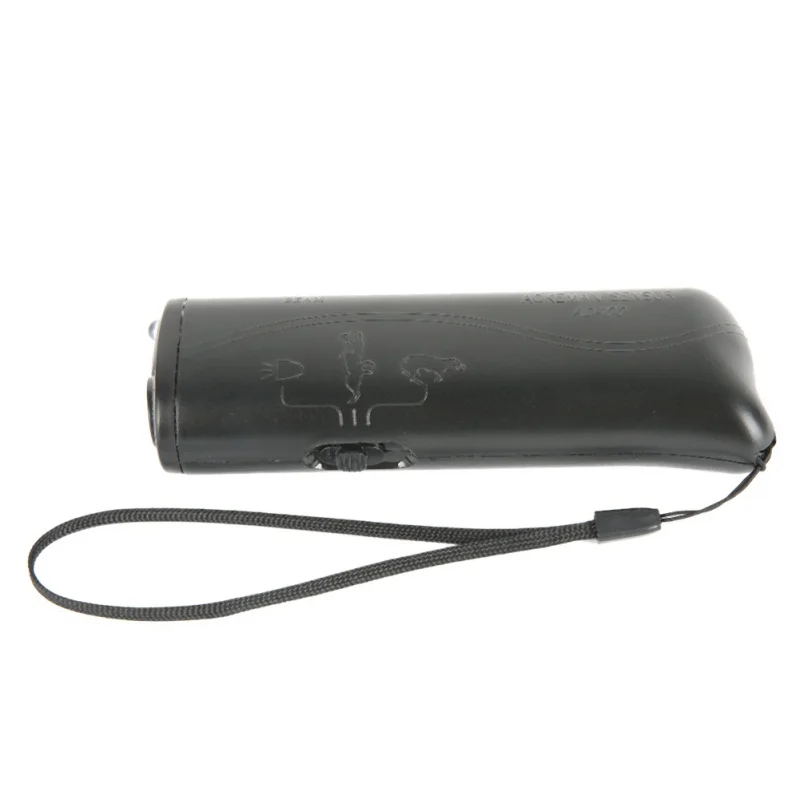 

3 in 1 Anti Barking Stop Bark Handheld Dog Training Device with LED Light No Battery Ultrasonic Dog Repeller