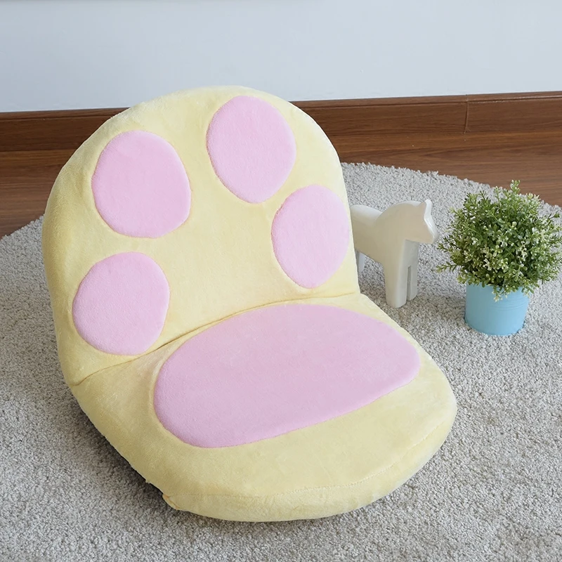 Cute Lovely Japanese Style Floor Lazy Chair For Adult Kids Playing Leisure Foldable Adjustable Modern Bedroom Dormitory Chair Cute Lovely Japanese Style Floor Lazy Chair For Adult Kids Playing Leisure Foldable Adjustable Modern Bedroom Dormitory Chair
